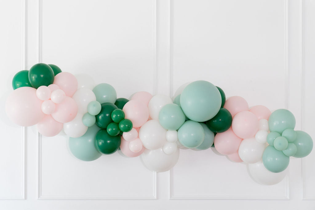 Pinkmas Balloon Kit-Oh My Darling Party Co-Fringe Backdrop, Streamer Backdrop, Fringe perfect for events & parties!