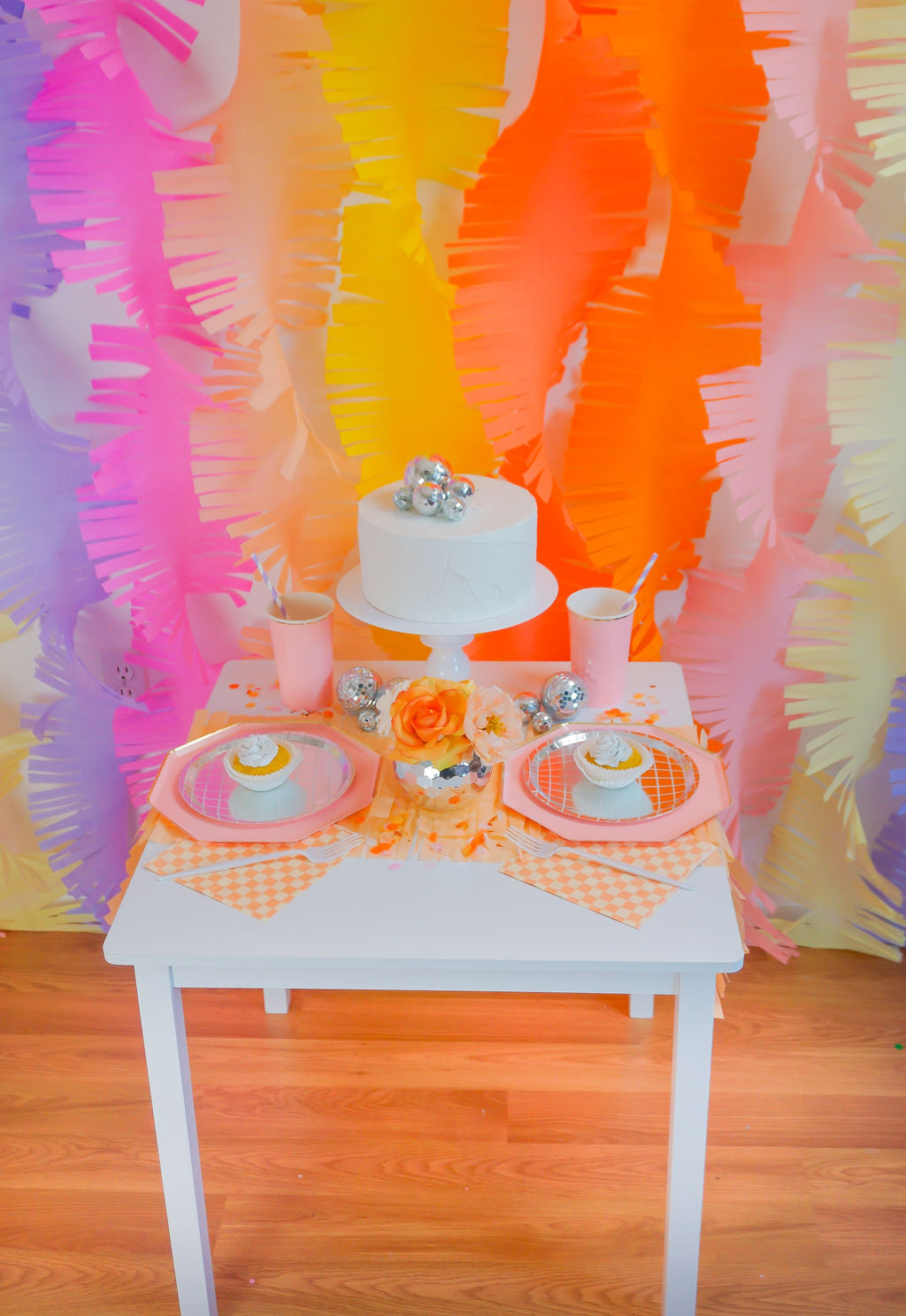 Custom Fringe Crepe Paper Streamers-Oh My Darling Party Co-Fringe Backdrop, Streamer Backdrop, Fringe perfect for events & parties!