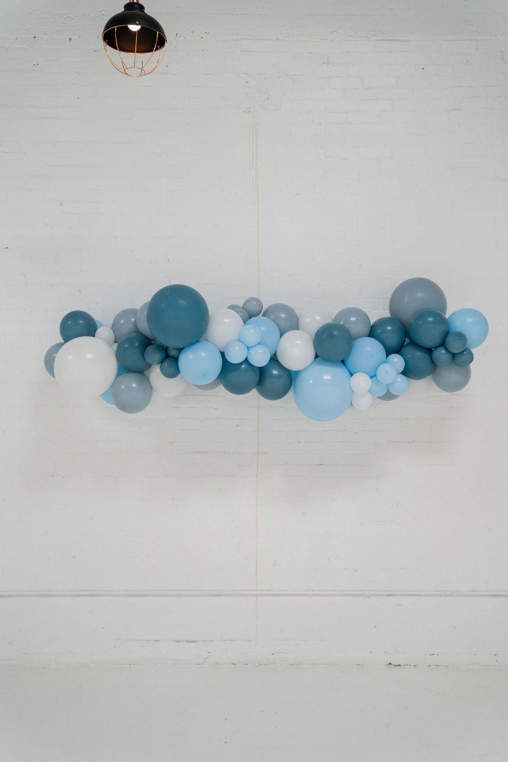 Ocean Balloon Kit-Fringe Backdrop-Party Decor-Stellar Creations-Oh My Darling Party Co-baby blue, balloon arch, balloon garland, balloon garlands, balloon kit, balloon swag, balloons, beach, Beach Life Is The Best Life, birthday decorations, Birthday Party, blue, BLUE BACKDROP, BLUE BACKDROPS, blue party, boat, boating, boats, dusty blue, Fishing, gone fishing, happy birthday, light blue, ocean, pastel blue, sea, seashells, Seaside, seaside bachelorette, under the sea