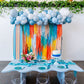 Surf's Up Fringe Backdrop-Oh My Darling Party Co-Fringe Backdrop, Streamer Backdrop, Fringe perfect for events & parties!