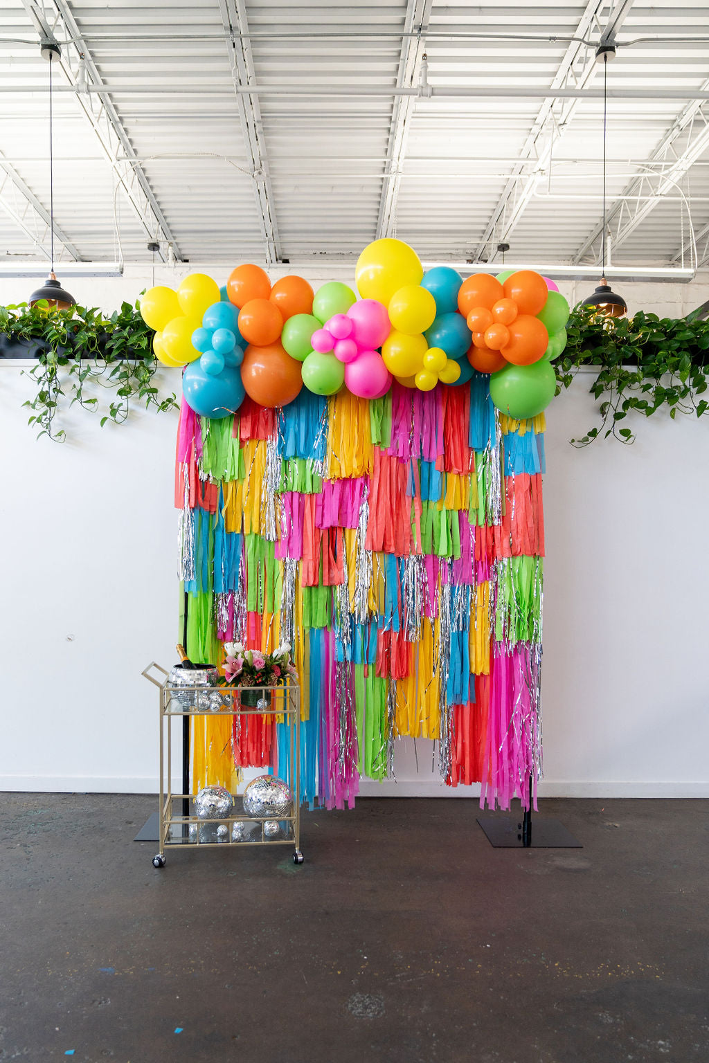 Splashing Into Summer Fringe Backdrop-Backdrops-Oh My Darling Party Co