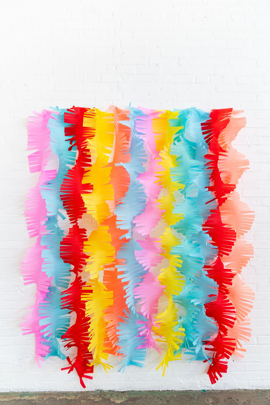 Fiesta Fringe Crepe Paper Bundle-Oh My Darling Party Co-Fringe Backdrop, Streamer Backdrop, Fringe perfect for events & parties!