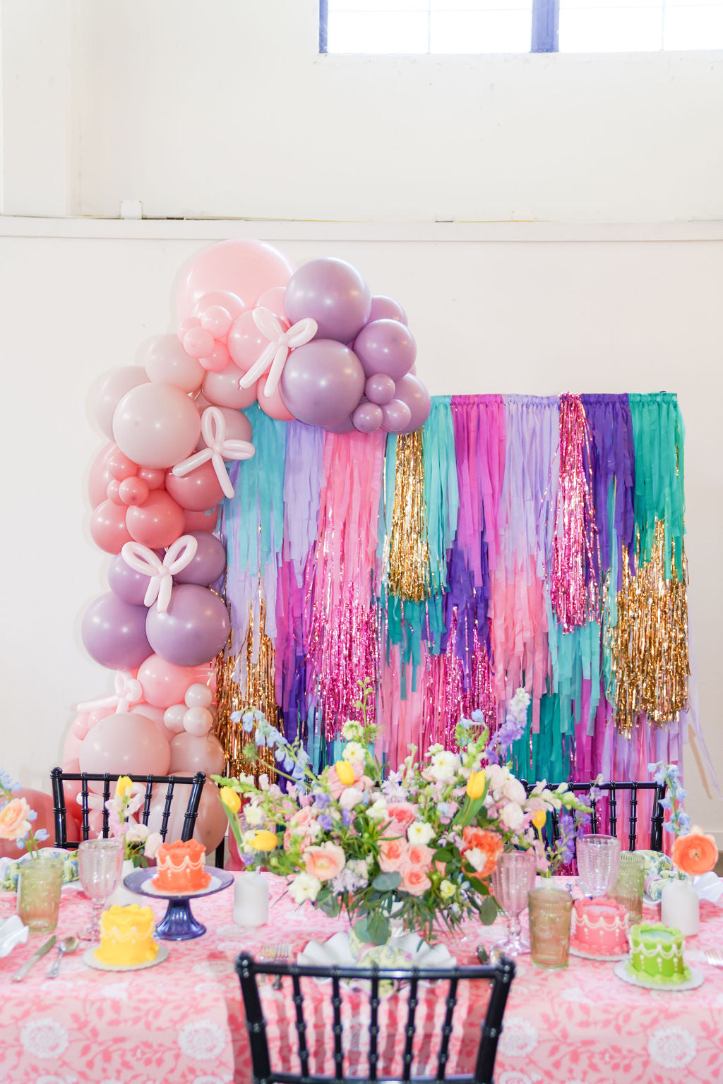 Stardust Fringe Backdrop-Backdrops-Oh My Darling Party Co