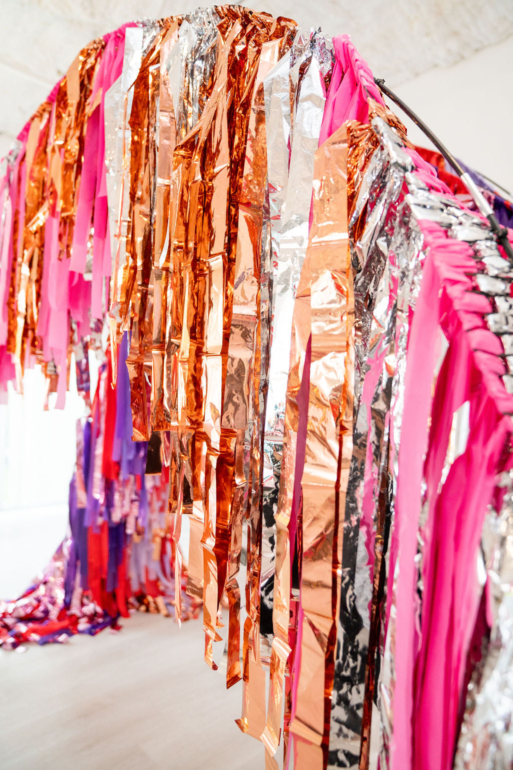 Fringe of Love Arched Fringe by Oh My Darling Party Co