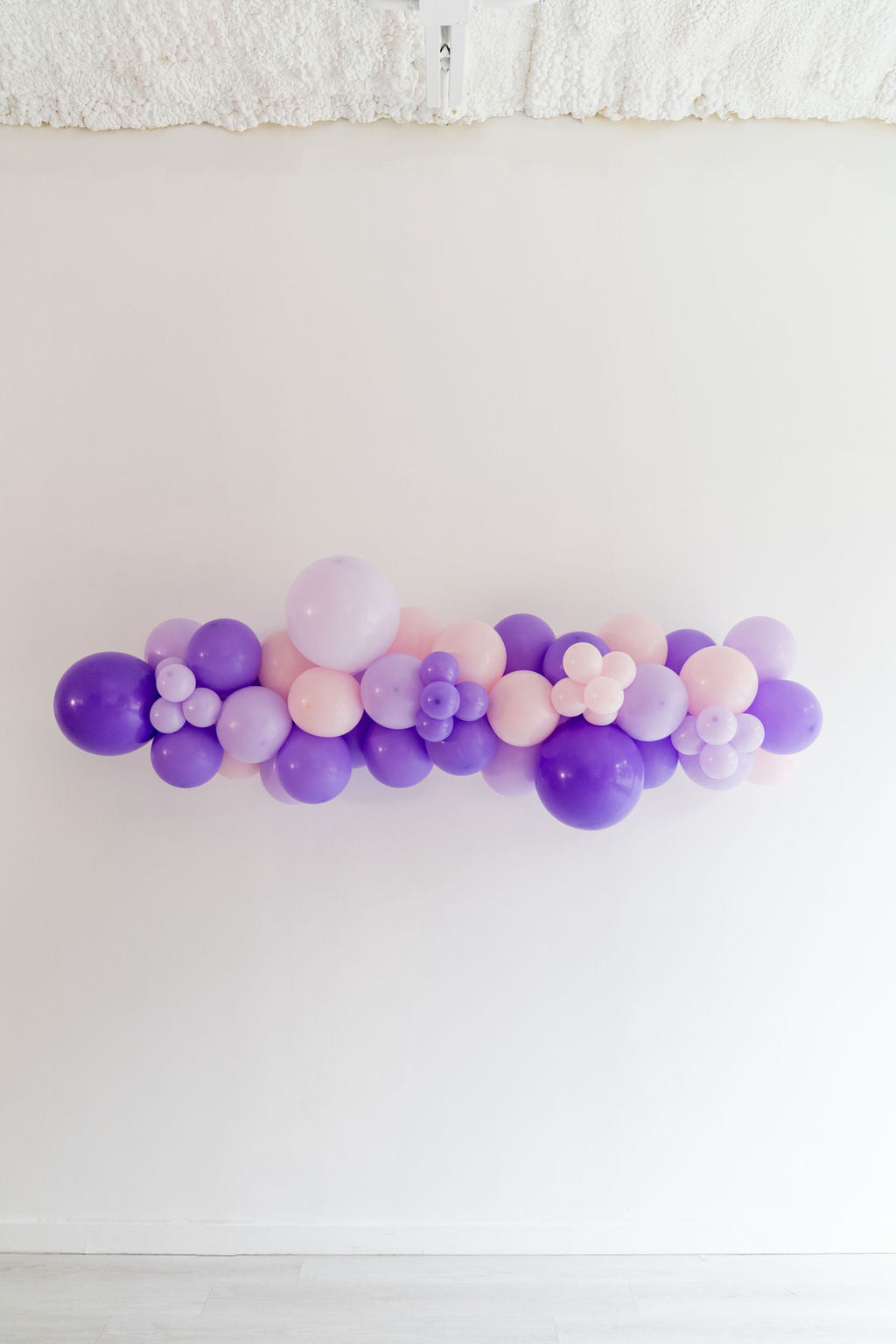 Lavender & Blush Balloon Kit-Oh My Darling Party Co-Fringe Backdrop, Streamer Backdrop, Fringe perfect for events & parties!