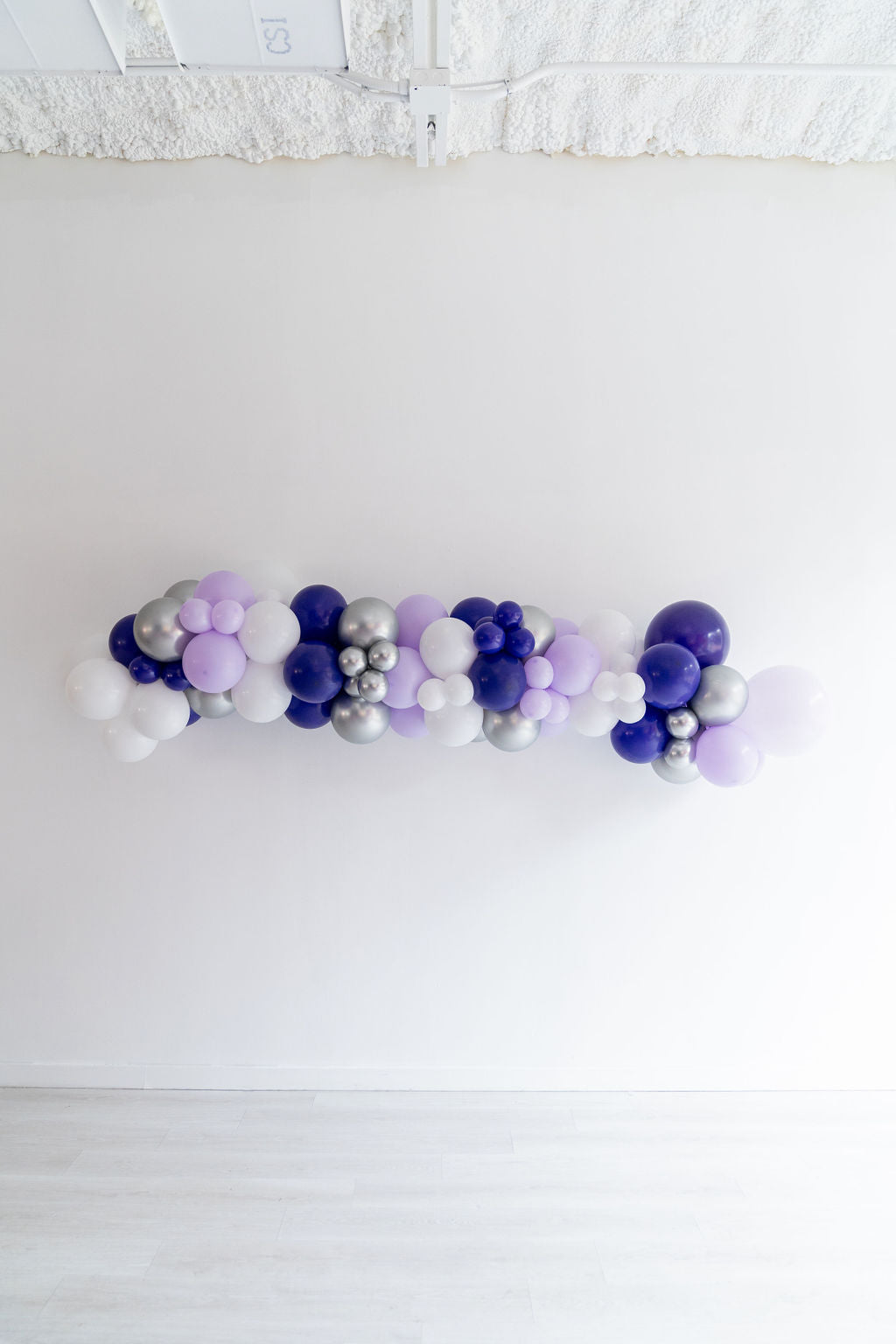 Purple & Silver Balloon Kit-Oh My Darling Party Co-Fringe Backdrop, Streamer Backdrop, Fringe perfect for events & parties!