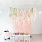 Tulle Fringe Backdrop in Blush-Backdrops-Oh My Darling Party Co