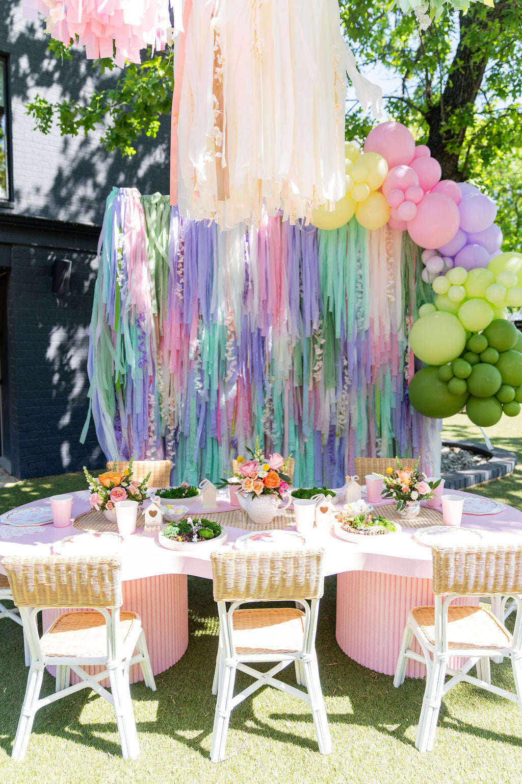 Custom Floral Backdrop
