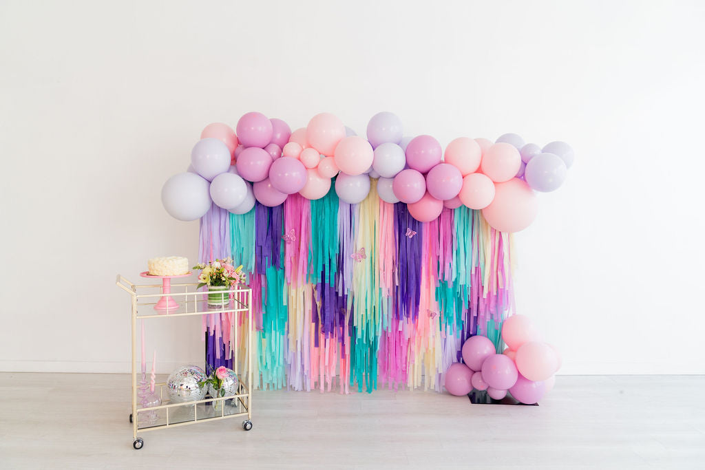 Custom Fringe Backdrop by Oh My Darling Party Co