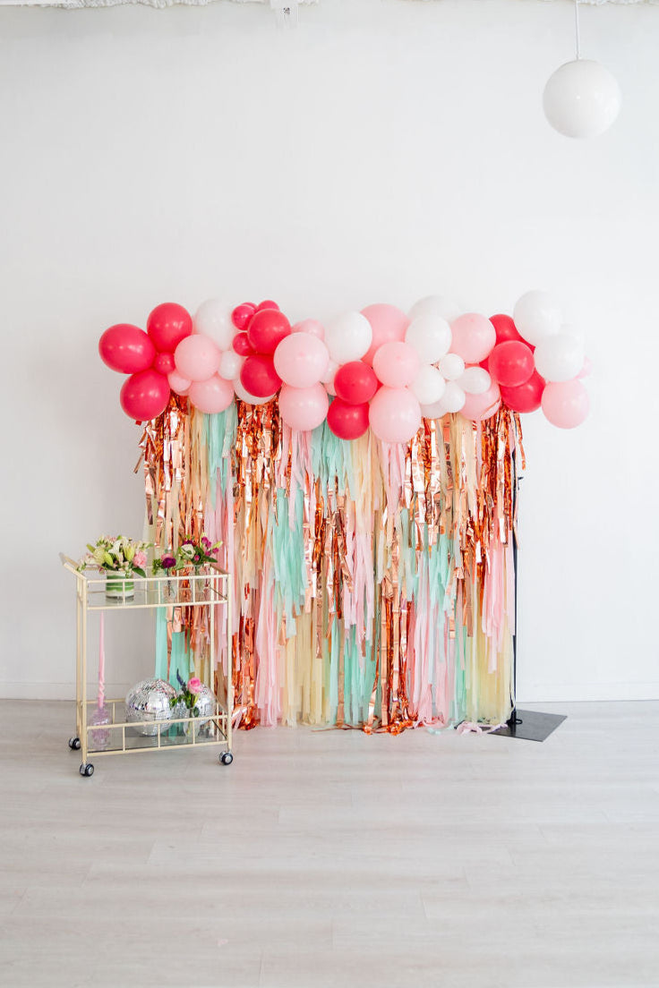 Tea for Two Fringe Backdrop-Backdrops-Oh My Darling Party Co