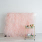 Tulle Fringe Backdrop in Blush-Backdrops-Oh My Darling Party Co