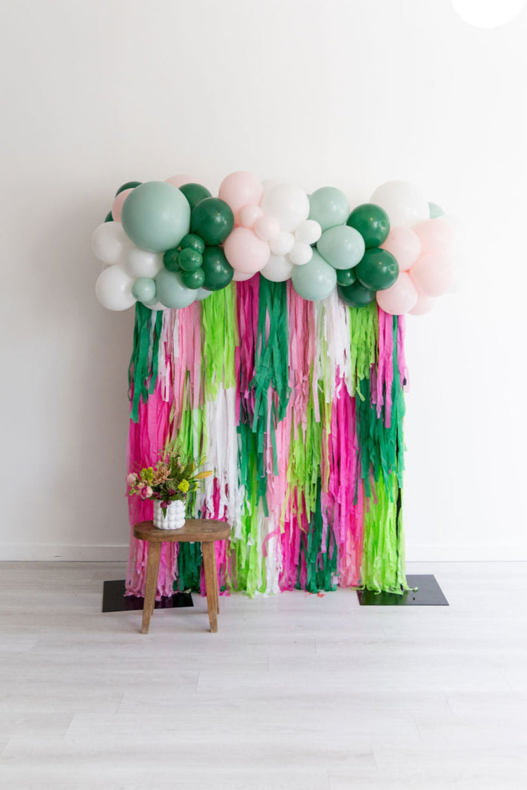 Watermelon Fringe Backdrop-Backdrops-Oh My Darling Party Co