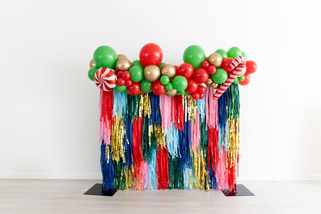 Toyland Treasures Fringe Backdrop-Backdrops-Oh My Darling Party Co