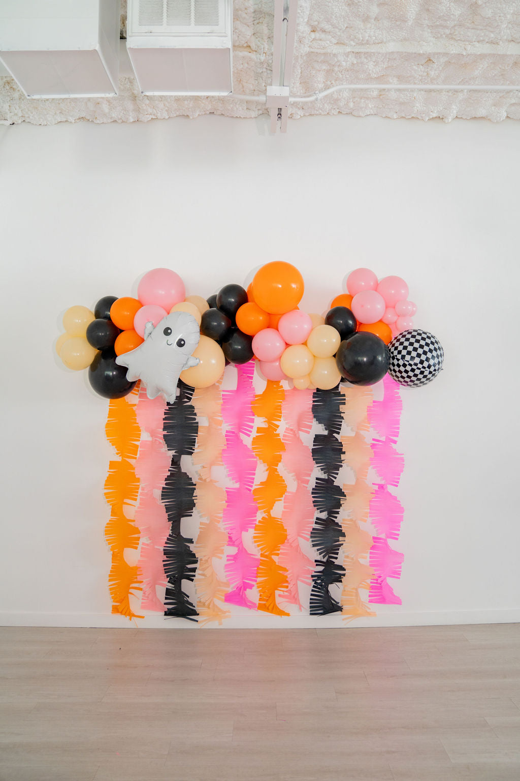 Pinkoween Fringe Crepe Paper Bundle-Oh My Darling Party Co-Fringe Backdrop, Streamer Backdrop, Fringe perfect for events & parties!