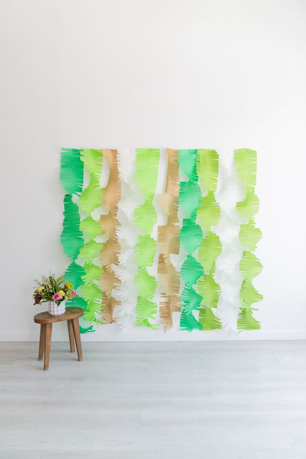 Into Nature Fringe Crepe Paper Bundle-Oh My Darling Party Co-Fringe Backdrop, Streamer Backdrop, Fringe perfect for events & parties!