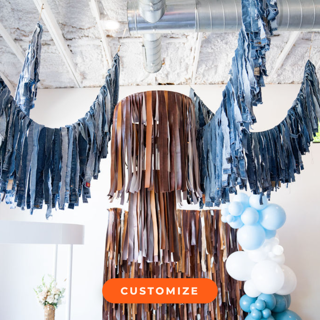 Denim Aerial by Oh My Darling Party Co