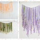 Floral Aerial (Multiple Colors)-Fringe Backdrop-Party Decor-Oh My Darling Party Co-Oh My Darling Party Co-1st birthday decor, aerial, baby in bloom, baby pink, baby shower, baby shower decor, bachelorette, bachelorette backdro, bachelorette party, backdrops for party, balloon garland, balloon garlands, be my valentine, best seller, best sellers, birthday decor, birthday party, blue baby shower, blush, boho nursery, boho party decor, boho tassel garland, bridal, bridal party, bridal shower, bridal shower dec