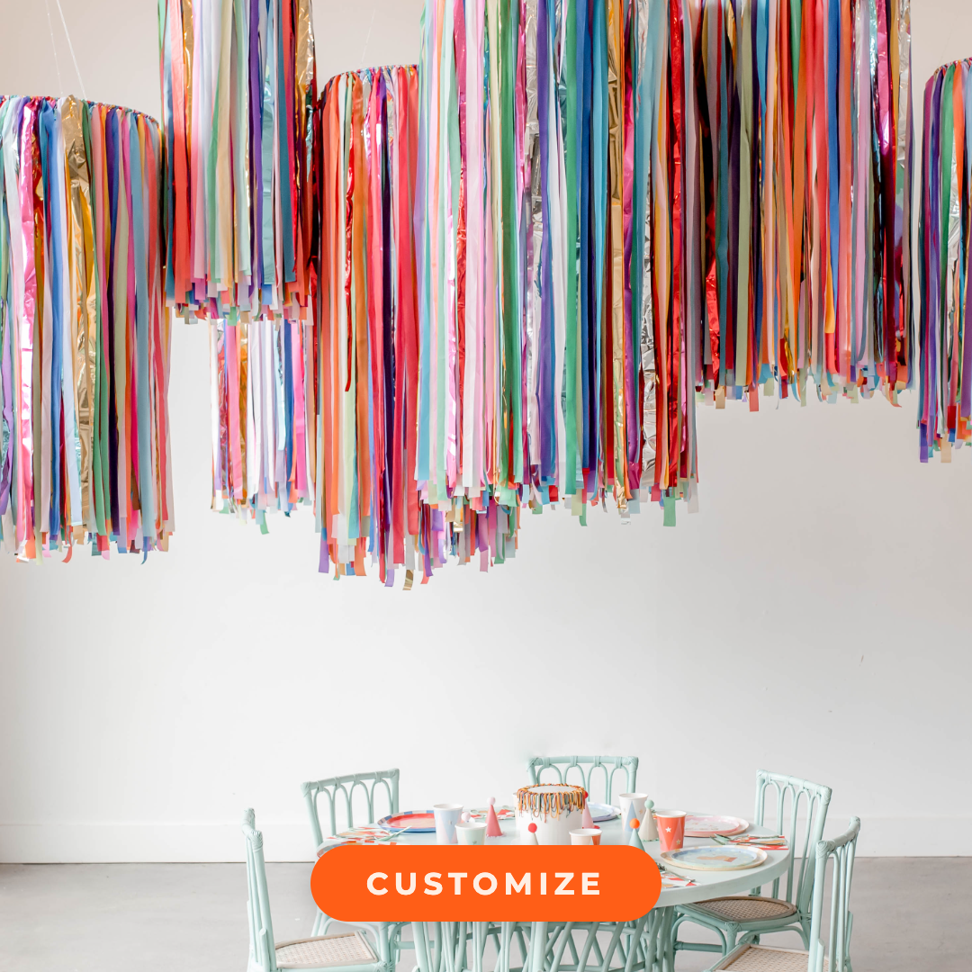 Custom Aerial Fringe Ring - Curated Collection by Oh My Darling Party Co