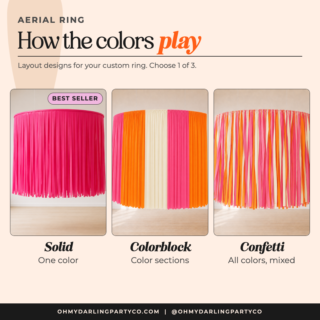 Fringe ring style options