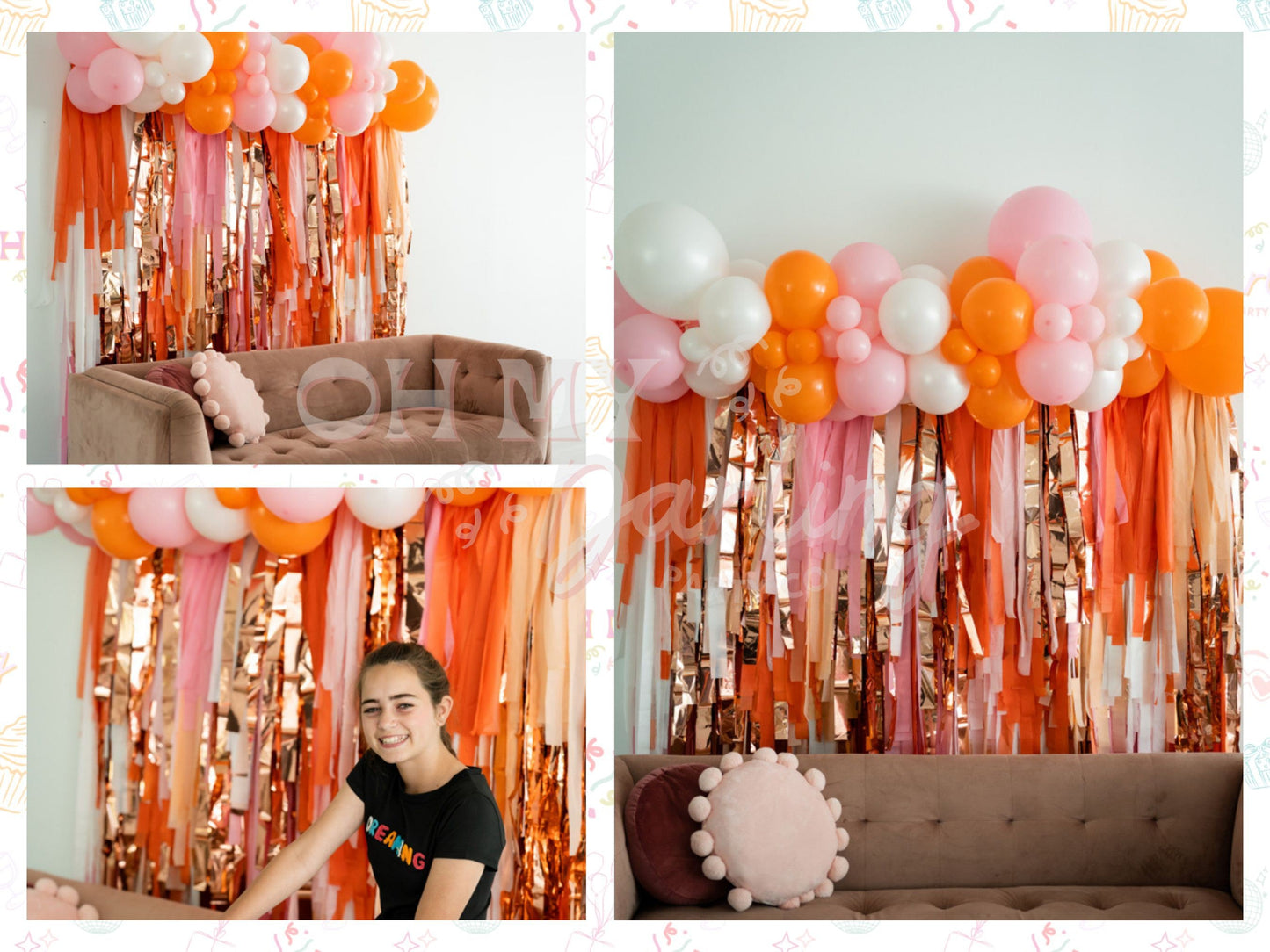 Ghoul Gang Backdrop-Fringe Backdrop-Party Decor-Oh My Darling Party Co-Oh My Darling Party Co-1st birthday decor, baby shower decor, bachelorette, bachelorette backdro, bachelorette party, backdrops for party, balloon garland, balloon garlands, best sellers, birthday decor, birthday party, black, blush, boho nursery, boho party decor, boho tassel garland, bridal shower, bubblegum, cochella party decor, colorful backdrop, cream, default, fall, fiesta, fringe backdrop, fringe garland, fringe photo backdro, Fr