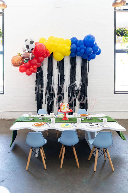 Good Sport Backdrop-Fringe Backdrop-Party Decor-Oh My Darling Party Co-Oh My Darling Party Co-1st birthday decor, baby shower decor, bachelorette, bachelorette backdro, bachelorette party, backdrops for party, balloon garland, balloon garlands, baseball, basketball, best sellers, Birthday, birthday boy, birthday decor, birthday decorations, birthday girl, Birthday Party, black backdrops, boho nursery, boho party decor, boho tassel garland, boy, boy baby shower, boy birthday, boy or girl, boy party, boy show