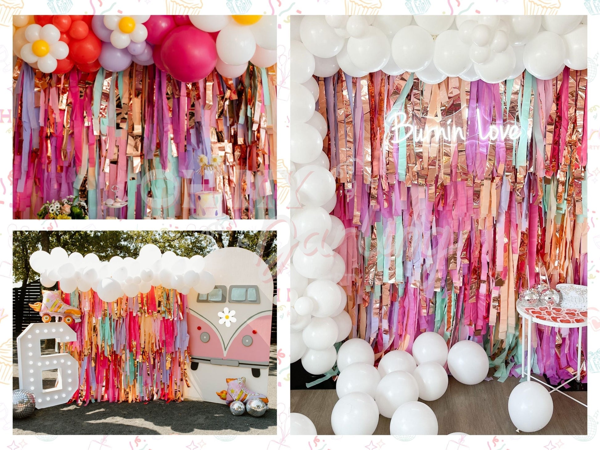 Good Times Roll Backdrop-Fringe Backdrop-Party Decor-Oh My Darling Party Co-Oh My Darling Party Co-1st birthday decor, baby shower decor, bachelorette, bachelorette backdro, bachelorette party, backdrops for party, balloon garland, balloon garlands, best seller, best sellers, birthday decor, birthday girl, birthday party, boho, boho bachelorette, boho nursery, boho party, boho party decor, boho tassel garland, bridal shower, bubblegum, Candy Pink, cochella party decor, colorful backdrop, fiesta, fringe back