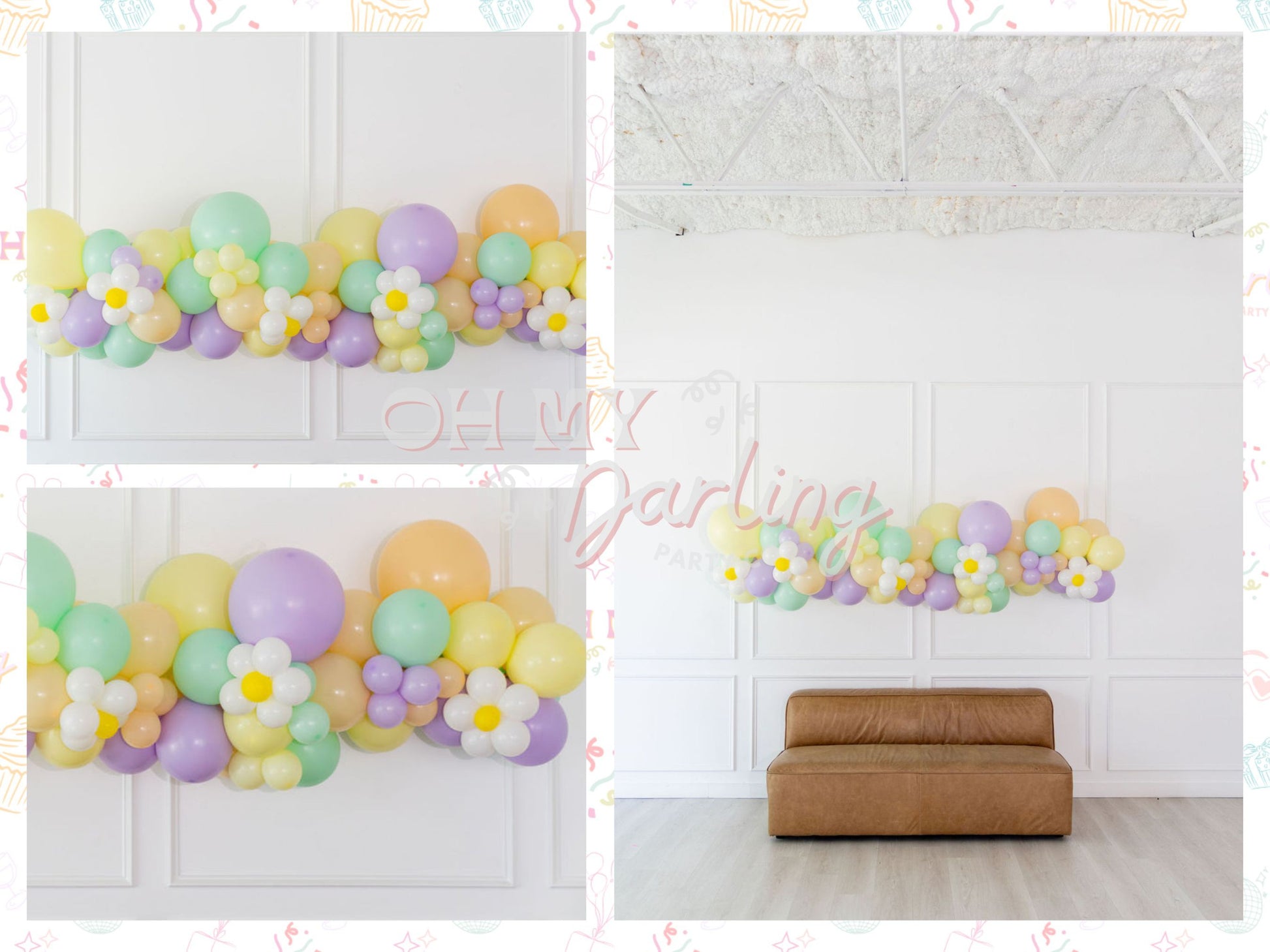 Hip Hop Balloon Kit-Fringe Backdrop-Party Decor-Balloon Kits-Oh My Darling Party Co-baby shower, balloons, blue baby shower, boy baby shower, easter, easter banner, easter fringe, easter garland, easter party, easter time, girl baby shower, happy easter, neutral baby shower, pastel, pastel baby shower, pastel birthday, pastel party, pastel rainbow, pastel rainbows, pastel unicorn party, pastels, pretty pastel rainbow, purple balloons, spring, yellow baby shower