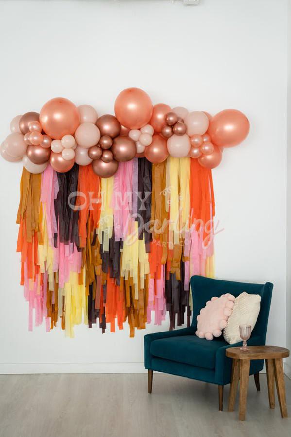 Little Turkey Backdrop-Fringe Backdrop-Party Decor-Oh My Darling Party Co-Oh My Darling Party Co-1st birthday decor, baby, baby shower, baby shower decor, bachelorette, bachelorette backdro, bachelorette party, backdrops for party, balloon garland, balloon garlands, best sellers, birthday boy, birthday decor, birthday girl, birthday party, boho nursery, boho party decor, boho tassel garland, boy baby shower, bridal shower, BROWN BACKDROP, bubblegum, buttercup, caramel, chocolate, cochella party decor, color