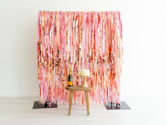 Magical Fairy Garden Fringe Backdrop-Fringe Backdrop-Party Decor-Oh My Darling Party Co-Oh My Darling Party Co-baby pink, backdrops for party, balloon garlands, birthday girl, blush, default, fairy, fairy party, fringe garland, Fringe Streamers, garden, garden party, girl baby shower, girl birthday, Girl Decor, girl party, girls day, Girly, girly birthday party, Girly Decor, Girly Party, GREEN BACKDROP, GREEN BACKDROPS, magic, magical fairy, magician, OMDPC, ORANGE BACKDROP, party backdrops, peach, peachy, 