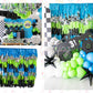 Monster Truck Bash Backdrop-Fringe Backdrop-Party Decor-Oh My Darling Party Co-Oh My Darling Party Co-backdrops for party, balloon garlands, birthday boy, birthday decorations, black, black and silver party, black backdrops, blue, BLUE BACKDROP, BLUE BACKDROPS, blue party, boy baby shower, boy birthday, boy party, boy shower, boys birthday, car, cars, first birthday, fringe garland, Fringe Streamers, green, GREEN BACKDROP, GREEN BACKDROPS, happy birthday collection, lime green, metallic aqua, metallic backd