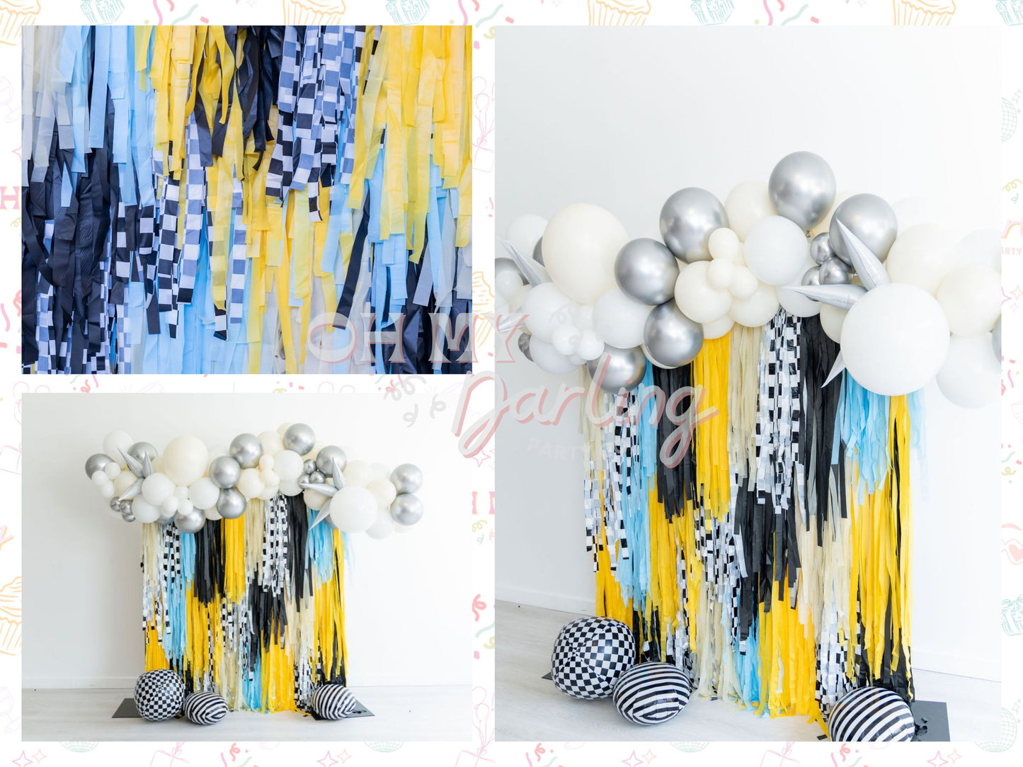 One Cool Dude Backdrop-Fringe Backdrop-Party Decor-Oh My Darling Party Co-Oh My Darling Party Co-1st birthday decor, baby shower decor, bachelorette, bachelorette backdro, bachelorette party, backdrops for party, balloon garland, balloon garlands, best sellers, Birthday, birthday boy, birthday decor, birthday decorations, Birthday Party, boho nursery, boho party decor, boho tassel garland, boy, boy baby shower, boy birthday, boy party, boy shower, boys, boys birthday, bridal shower, cochella party decor, co