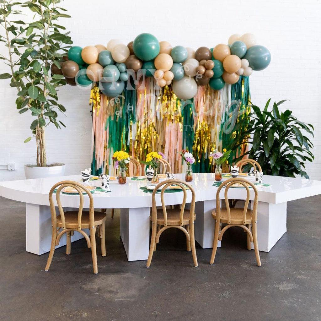 Party In The Wild Fringe Backdrop-Fringe Backdrop-Party Decor-Oh My Darling Party Co-Oh My Darling Party Co-1st birthday decor, baby shower decor, bachelorette, bachelorette backdro, bachelorette party, backdrops for party, balloon garland, balloon garlands, best sellers, birthday decor, birthday party, boho nursery, boho party decor, boho tassel garland, boy party, bridal shower, cochella party decor, colorful backdrop, dino, Dino Party, dino rawr, dinosaur, fiesta, fringe backdrop, fringe garland, fringe 