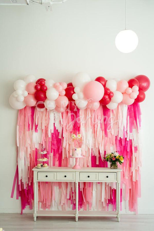 Pretty In Pink Backdrop-Fringe Backdrop-Party Decor-Oh My Darling Party Co-Oh My Darling Party Co-baby pink, baby shower, bachelorette, backdrops for party, balloon garlands, barbie, be my valentine, best sellers, blush, bridal shower, bubblegum, candy pink, dance, default, florals, fringe garland, Fringe Streamers, girl party, graduation, OMDPC, party backdrops, Pink, pink and white, pink baby shower, pink bachelorette, PINK BACKDROP, pink halloween, pink party, pink shower decor, pink unicorn, princess, s