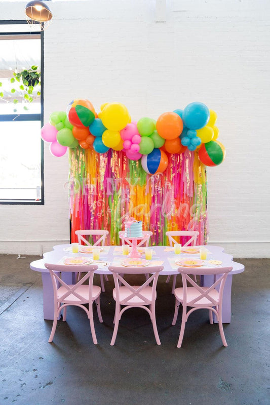 Ready to Ship: Tutti Fruitti Backdrop-Fringe Backdrop-Party Decor-Oh My Darling Party Co-Oh My Darling Party Co-baby pink, backdrops for party, balloon garlands, Bubblegum, Candy Pink, Coral, fringe backdrop, fringe decor, fringe garland, Fringe Streamers, fruit, fruits, Goldenrod, green, GREEN BACKDROP, GREEN BACKDROPS, Iridescent, Lime, lime green, neon party, OMDPC, Orange, party backdrops, Pink, pink baby shower, pink bachelorette, PINK BACKDROP, pool party, sale, summer, summer fruit, summer soiree, ta