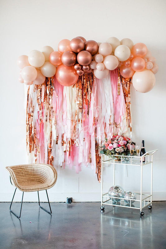 Rosé All Day Backdrop-Fringe Backdrop-Party Decor-Oh My Darling Party Co-Oh My Darling Party Co-baby pink, baby shower, bachelorette, bachelorette party, backdrops for party, balloon garlands, barbie, birthday decorations, birthday girl, blush, bridal, bridal party, bridal shower, bridal shower decor, bubblegum, cream, dance, default, florals, fringe garland, Fringe Streamers, girl birthday, girl party, GOLD BACKDROP, graduation, happy birthday, ice cream, metallic backdrop, OMDPC, party backdrops, Pink, pi