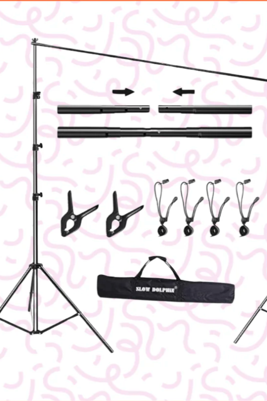 Tripod backdrop stand by Oh My Darling Party Co