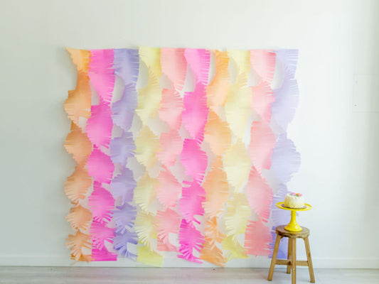 Spring Showers Crepe Paper Bundle-Fringe Backdrop-Party Decor-Oh My Darling Party Co-Oh My Darling Party Co-1st birthday decor, affordable fringe backdrop, baby shower, baby shower decor, bachelorette, bachelorette backdro, bachelorette party, backdrops for party, balloon garland, balloon garlands, best sellers, birthday decor, birthday party, boho nursery, boho party decor, boho tassel garland, bridal shower, bridal shower decor, cochella party decor, colorful backdrop, crepe paper streamers, easter, easte