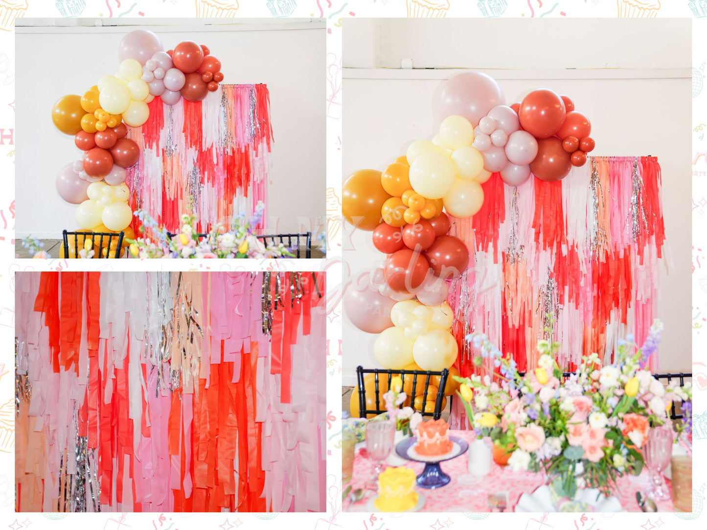 Spritz & Celebrate Backdrop-Fringe Backdrop-Party Decor-Oh My Darling Party Co-Oh My Darling Party Co-1st birthday decor, baby pink, baby shower decor, bachelorette, bachelorette backdro, bachelorette party, backdrops for party, balloon garland, balloon garlands, best sellers, birthday decor, birthday party, boho bachelorette, boho nursery, boho party decor, boho tassel garland, bridal, bridal party, bridal shower, bridal shower decor, bubblegum, candy pink, cochella party decor, colorful backdrop, fiesta, 