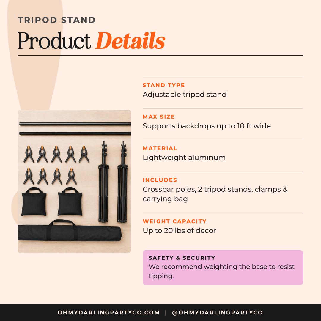 Tripod Stand details