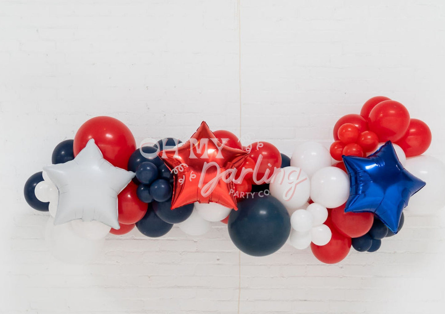 Star Spangled Balloon Kit-Balloons-Oh My Darling Party Co