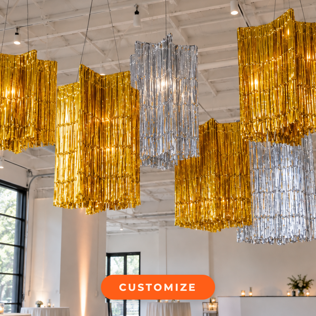 Custom Stellar Tinsel Star - Curated Collection by Oh My Darling Party Co