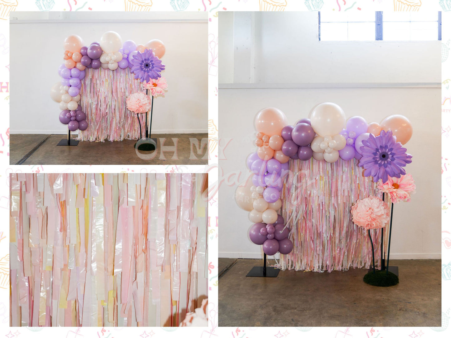 Tie Dye Backdrop-Fringe Backdrop-Party Decor-Oh My Darling Party Co-Oh My Darling Party Co-1st birthday, 1st birthday decor, baby shower decor, bachelorette, bachelorette backdro, bachelorette party, backdrops for party, balloon garland, balloon garlands, best sellers, birthday decor, birthday party, blush, boho nursery, boho party decor, boho tassel garland, boy party, bridal shower, bright rainbow, bubblegum, buttercup, candy pink, cochella party decor, colorful, colorful backdrop, Colorful Balloons, cora