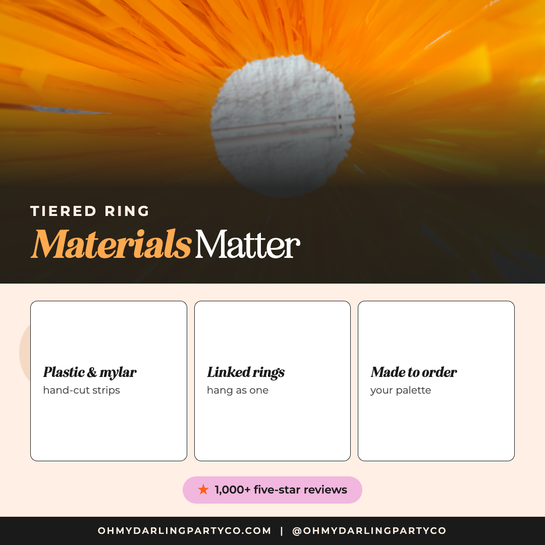 Tiered Ring materials