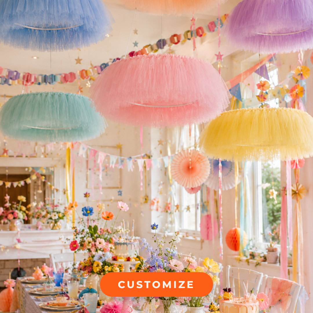 Custom Tulle Ring - Curated Collection by Oh My Darling Party Co