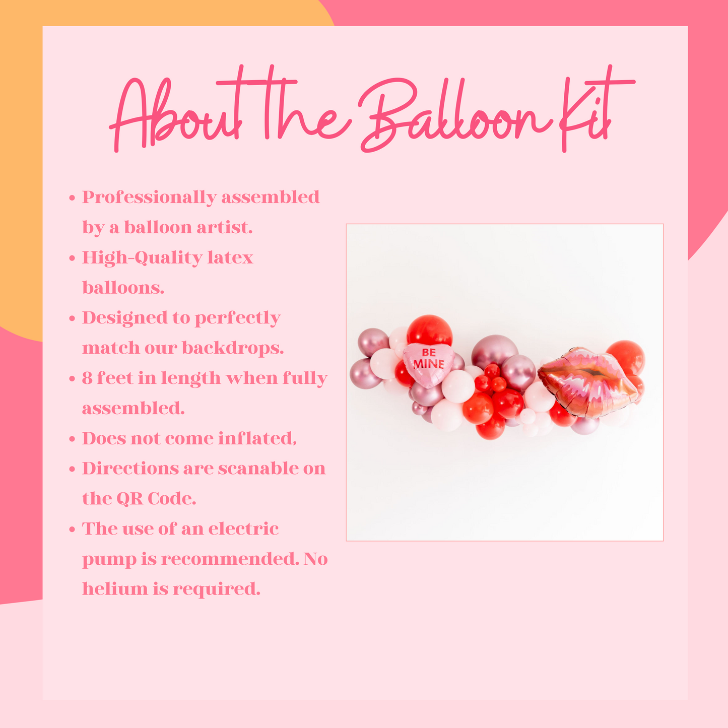 Valentine's Balloon Kit