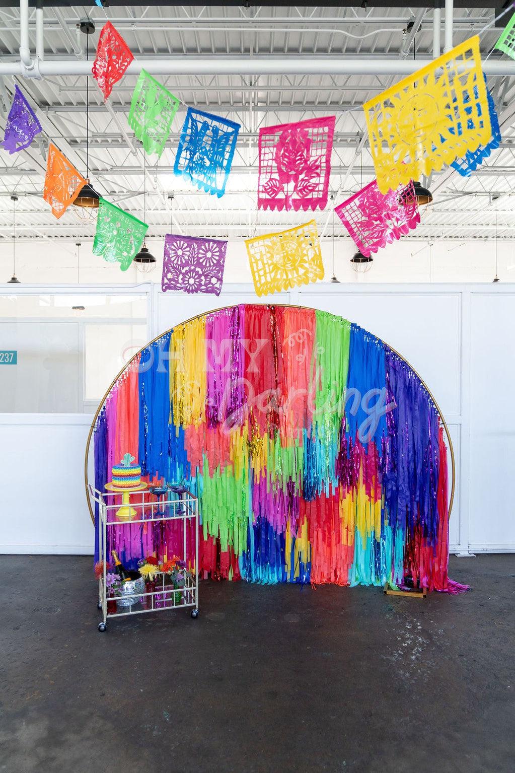 Viva La Fiesta Fringe Backdrop-Fringe Backdrop-Party Decor-Oh My Darling Party Co-Oh My Darling Party Co-1st birthday decor, baby shower decor, bachelorette, bachelorette backdro, bachelorette party, backdrops for party, balloon garland, balloon garlands, best sellers, birthday boy, birthday decor, birthday decorations, birthday girl, Birthday Party, boho nursery, boho party decor, boho tassel garland, boy birthday, bridal shower, bright rainbow, cabo wabo bachelorette, cinco, cinco de mayo, cochella party 