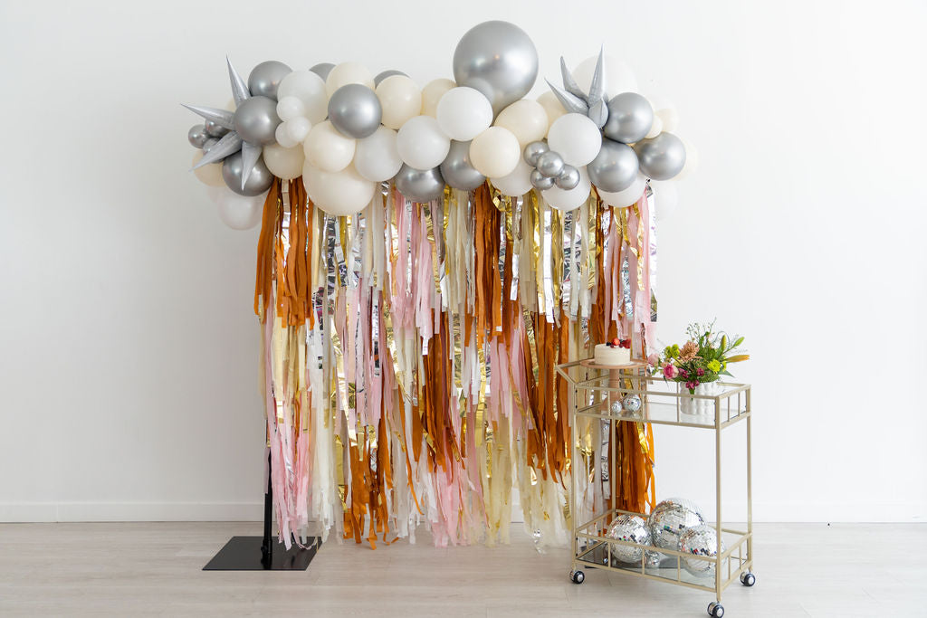 A Very Boho Christmas Fringe Backdrop-Backdrops-Oh My Darling Party Co