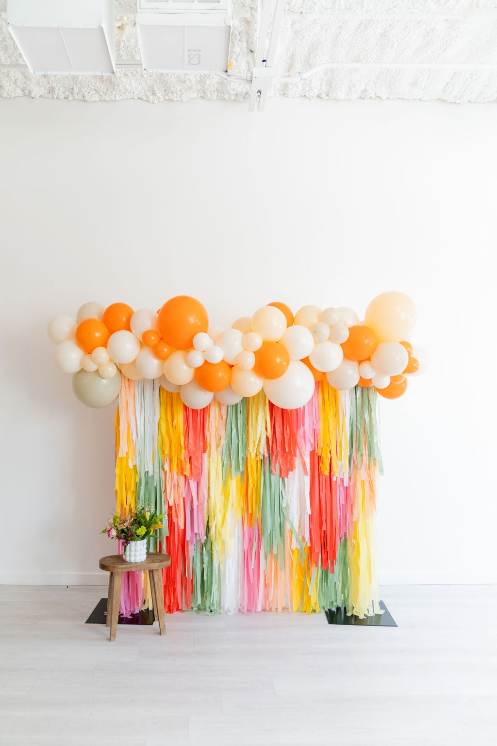 Aloha Baby Fringe Backdrop-Backdrops-Oh My Darling Party Co