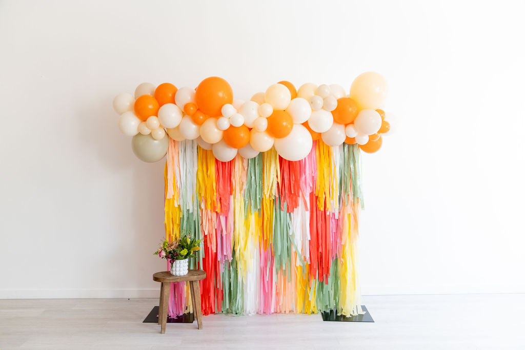 Aloha Baby Fringe Backdrop-Backdrops-Oh My Darling Party Co