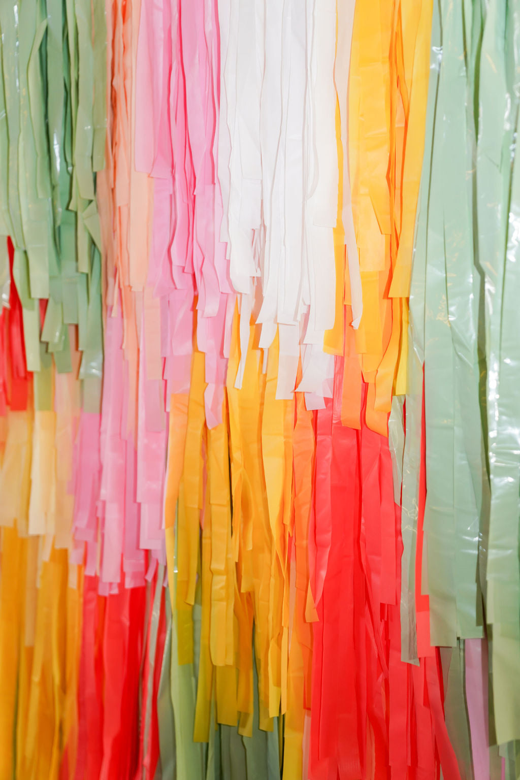 Aloha Baby Semi Circle Fringe Backdrop-Backdrops-Oh My Darling Party Co